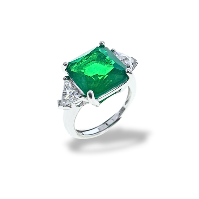 Anello Verde Smeraldo AN002VS