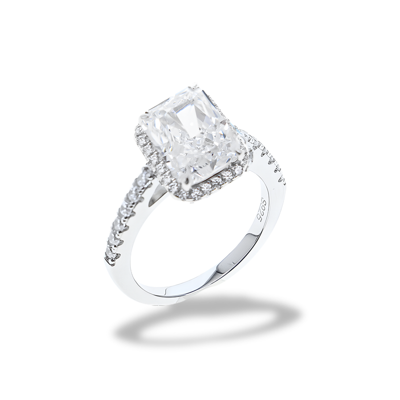 Anello Bianco Diamante