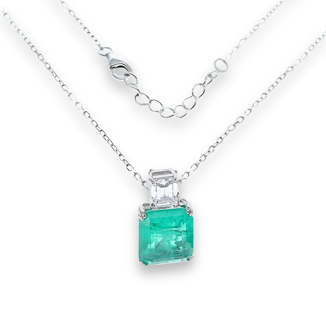 Collana Verde Paraiba CL003VP