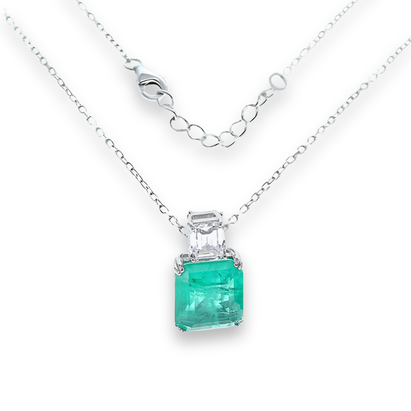 Collana Verde Paraiba CL003VP
