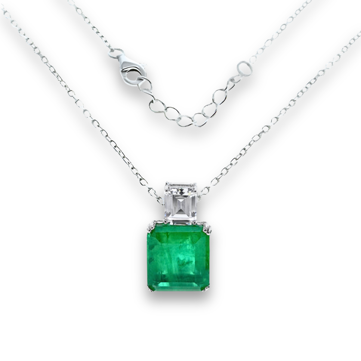 Collana Verde Smeraldo CL003VS