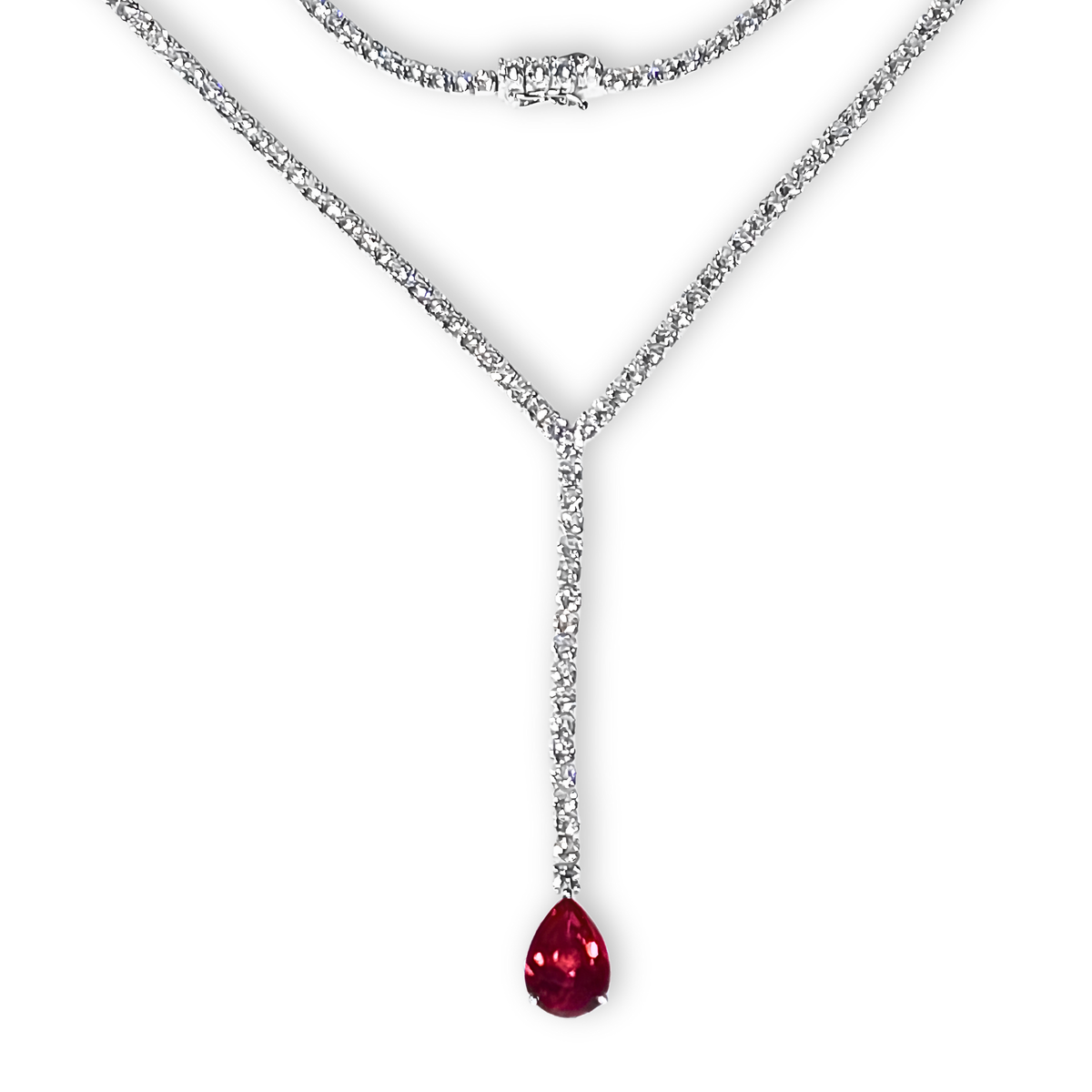 Collana Rosso Rubino