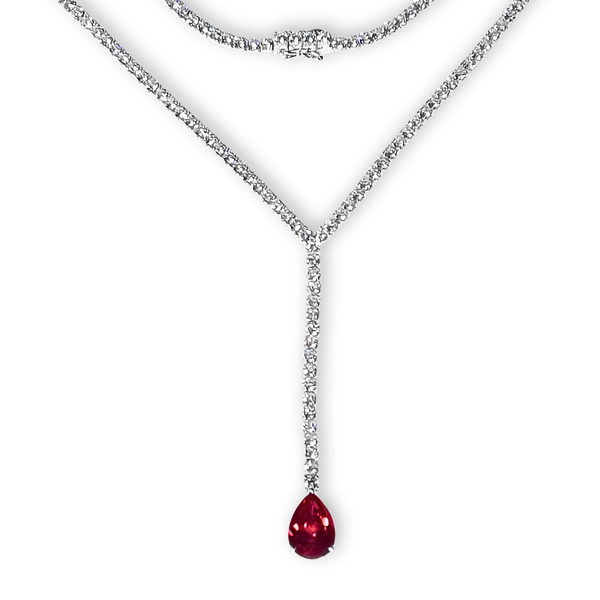 Collana Rosso Rubino