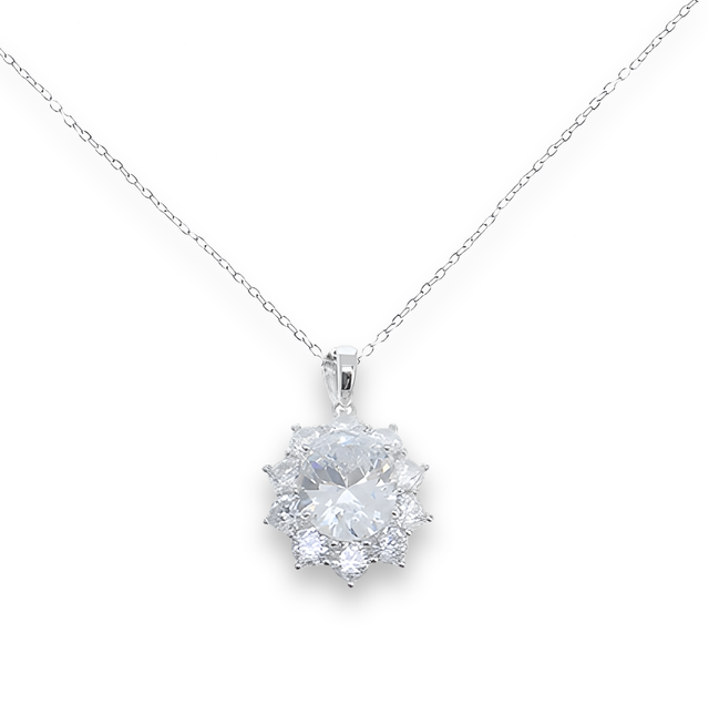 Collana Bianco Diamante