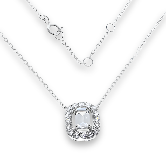 Collana Bianco Diamante