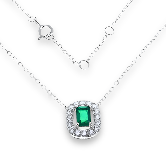 Collana Verde Smeraldo