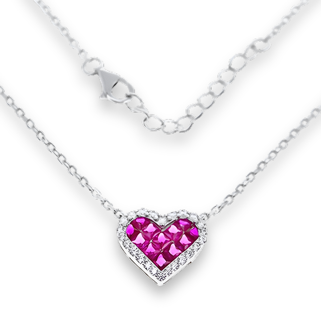 Collana Rosso Rubino