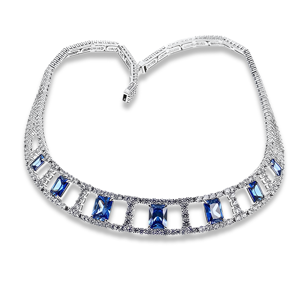Collana Blu Zaffiro CL102BZ