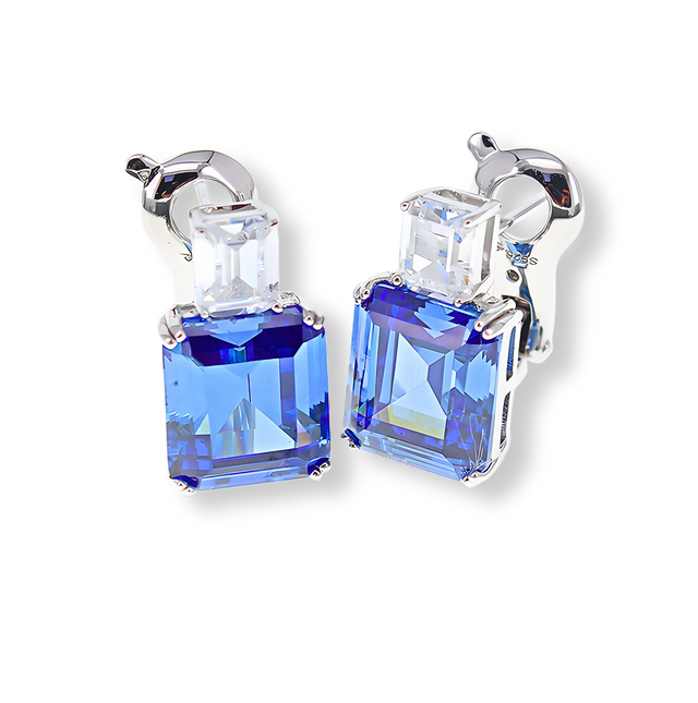 Orecchini Blu Zaffiro