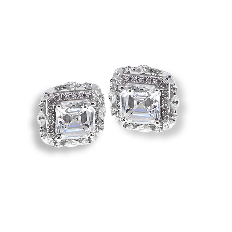 Orecchini Bianco Diamante