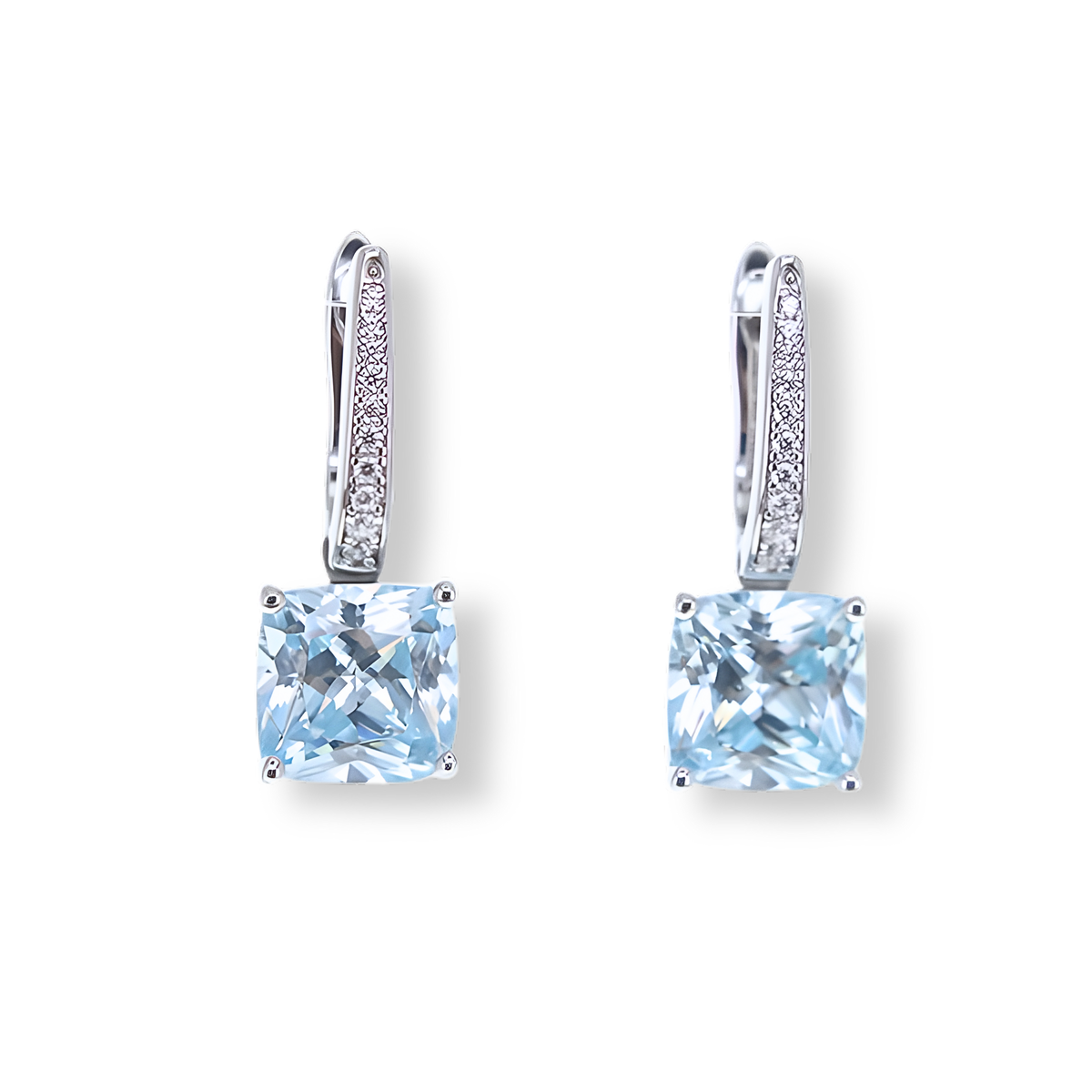 Orecchini Azzurro Acquamarina