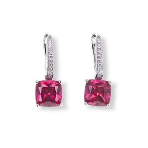 Orecchini Rosso Rubino